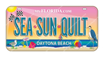 Daytona Beach Florida FabricPlate™